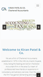 Mobile Screenshot of kiranpatelco.com